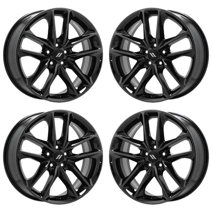 20" Dodge Charger Challenger Black Chrome wheels rims Factory OEM 2005