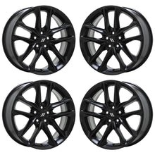 Load image into Gallery viewer, 20&quot; Dodge Charger Challenger Satin Black wheels rims Factory OEM 2005
