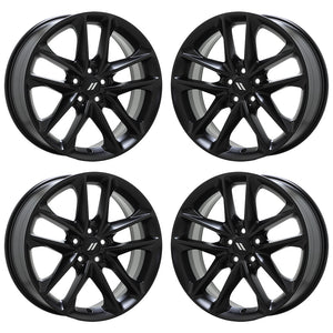 20" Dodge Charger Challenger Satin Black wheels rims Factory OEM 2005