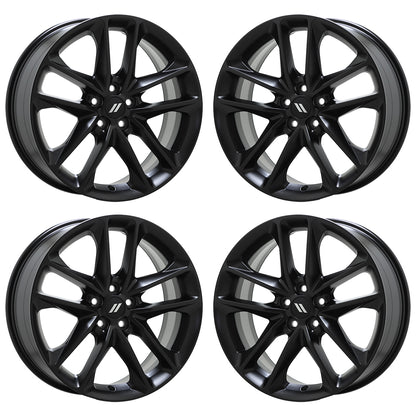 20" Dodge Charger Challenger Satin Black wheels rims Factory OEM 2005