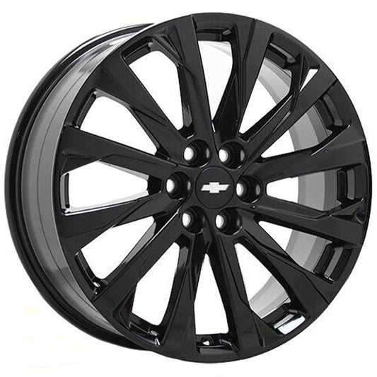 20" Chevrolet Traverse Blazer Gloss Black wheel rim OEM single 14057
