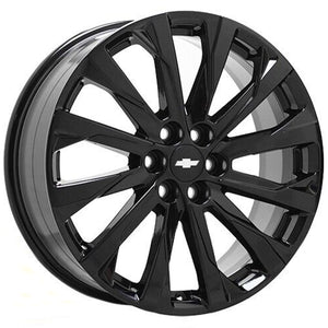 EXCHANGE 20" Chevrolet Traverse Blazer Black wheels rims OEM set 14057