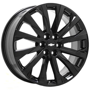 20" Chevrolet Traverse Blazer Gloss Black wheels rims OEM set 14057