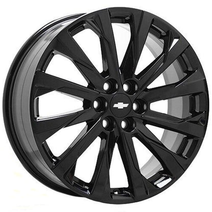 20" Chevrolet Traverse Blazer Gloss Black wheel rim OEM single 14057