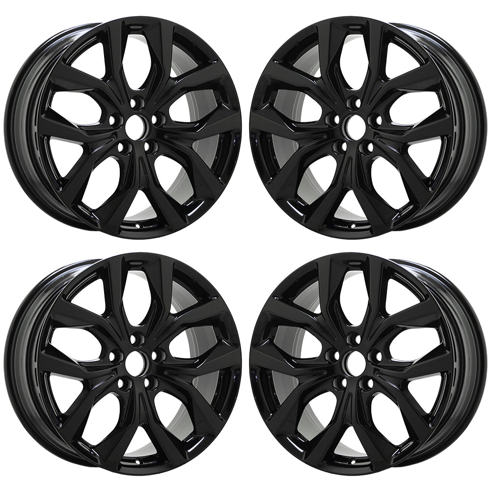 20" Acura MDX Gloss Black wheels rims Factory OEM set 95086 71674 EXCHANGE
