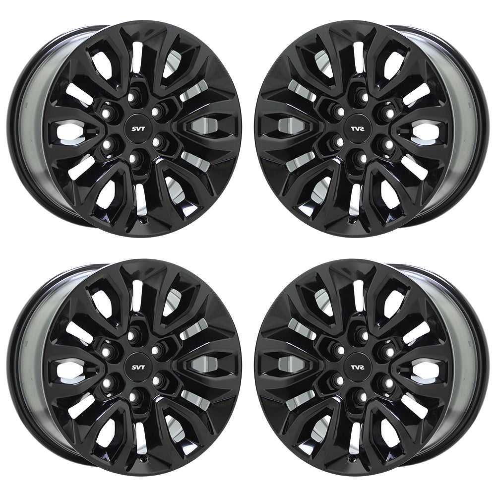 17" Ford F150 SVT Raptor Truck Gloss Black wheels rims Factory set 3891