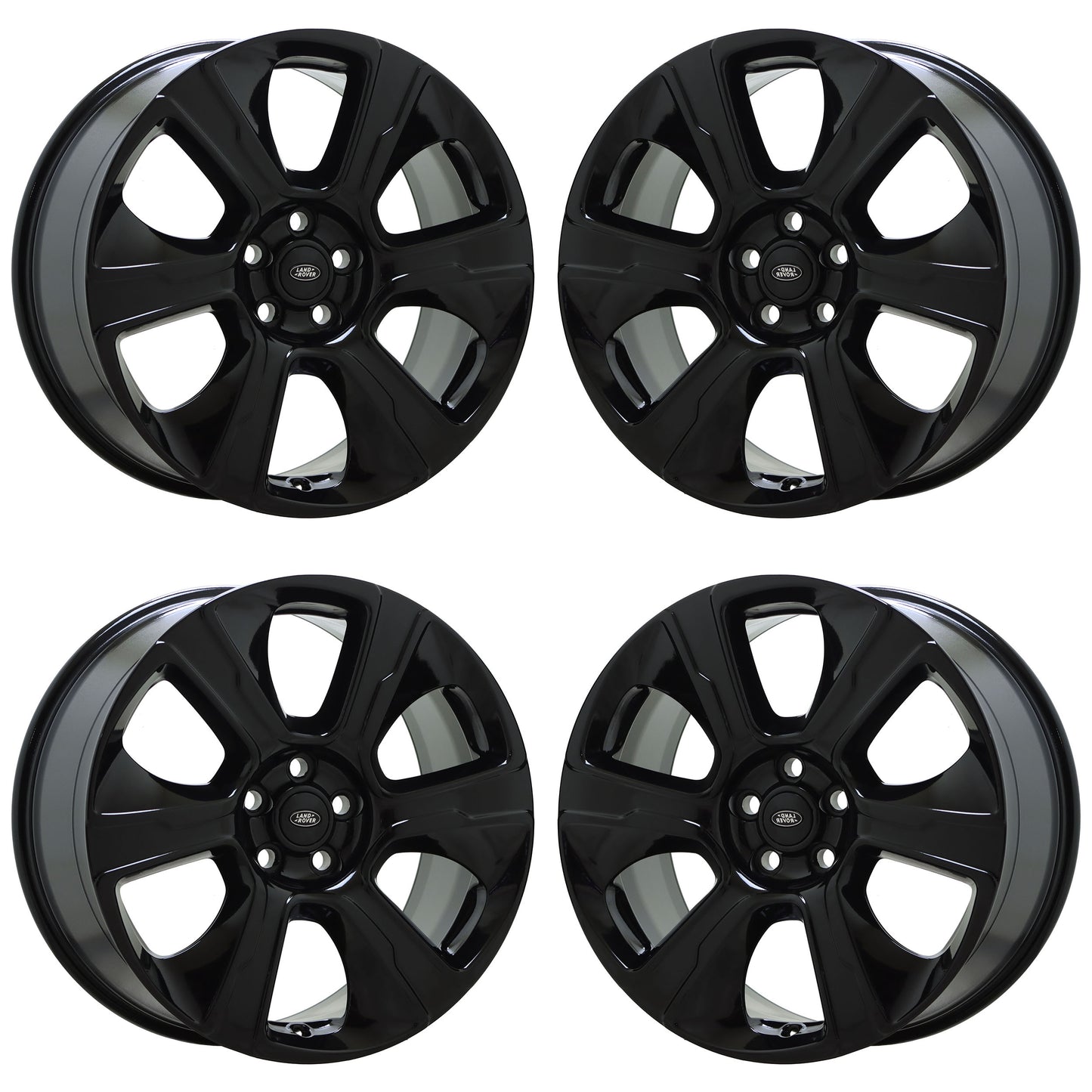 21" Land Rover Range Rover Gloss Black wheels rims Factory OEM 72318 EXCHANGE