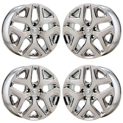 17" Honda HR-V Bright Chrome wheels rims Factory OEM Set 64076 EXCHANGE