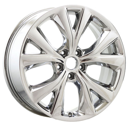 19" Hyundai Santa Fe Bright Chrome wheels rims Factory OEM set 70910 EXCHANGE