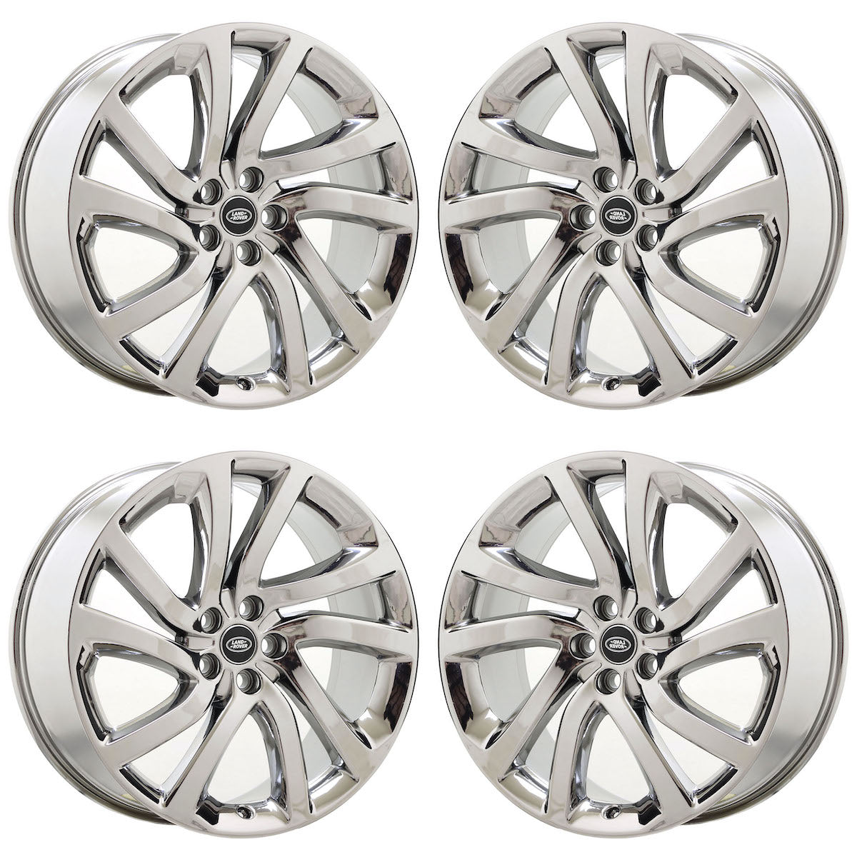 22" Land Rover Discovery Range Rover Chrome wheels rims OEM set 72294 EXCHANGE