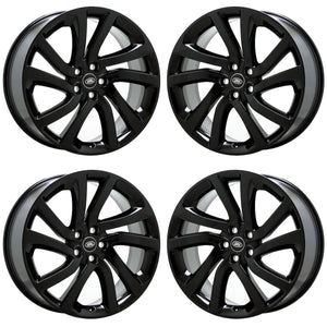 22" Land Rover Discovery Range Rover Gloss Black wheels rims OEM 72294 EXCHANGE