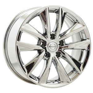17" Infiniti Q50 Bright Chrome wheels rims Factory OEM set 73763 EXCHANGE