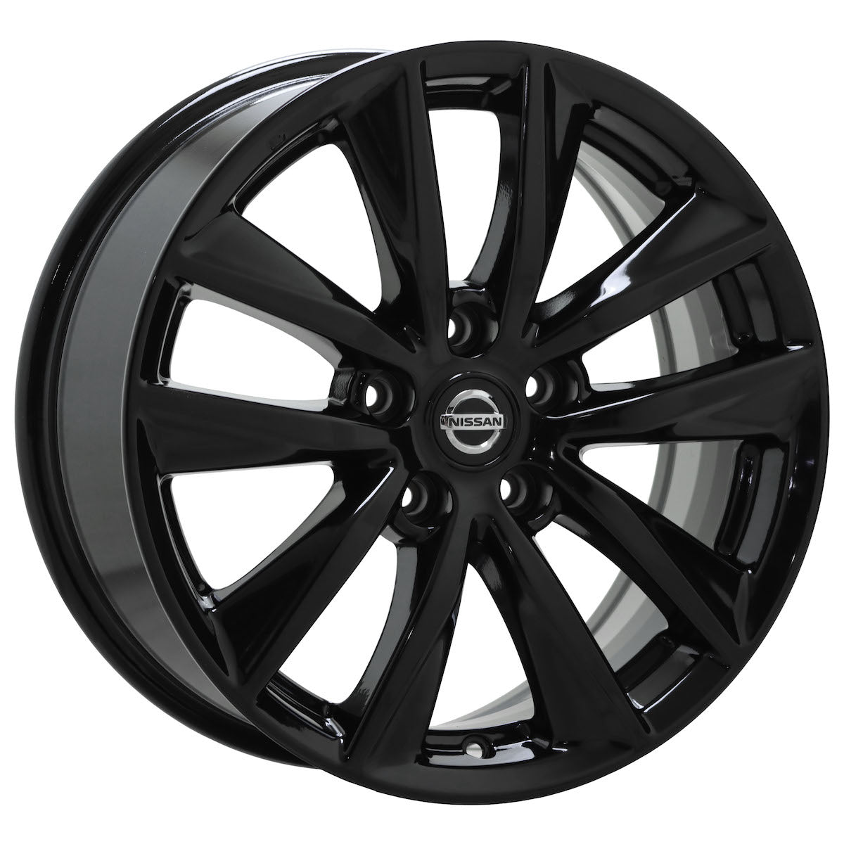 17" Infiniti Q50 Gloss Black wheels rims Factory OEM set 73763