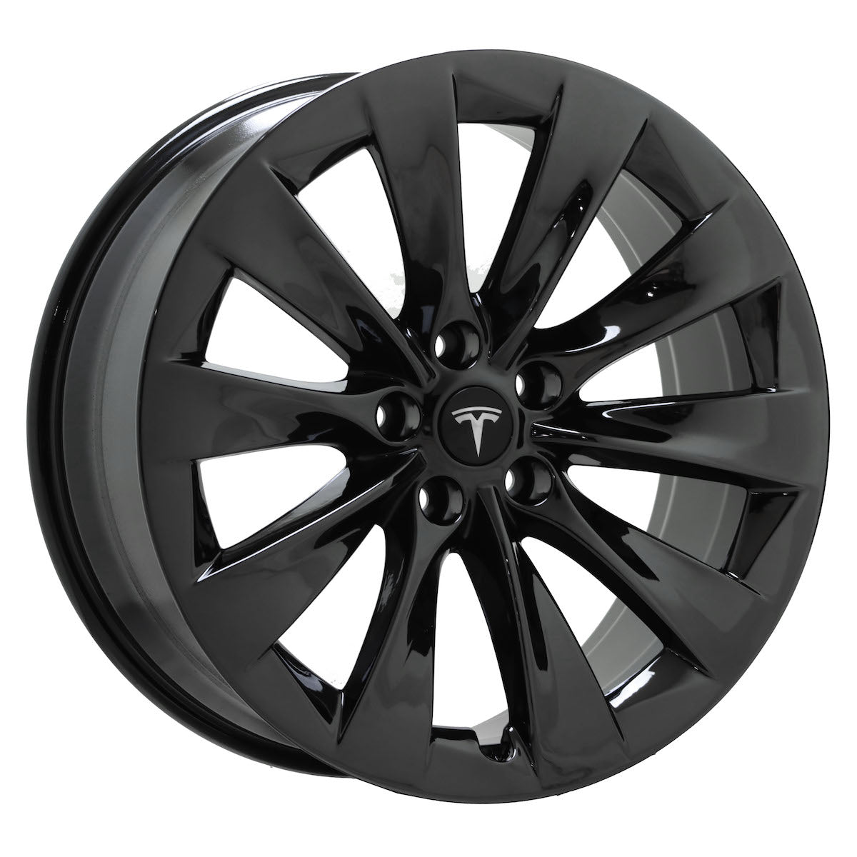 20" Tesla Model X Black Chrome wheels rims Factory OEM set 97800 97801 EXCHANGE