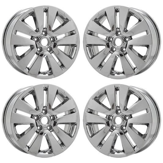 17" Subaru Outback Bright Chrome wheels rims Factory OEM set 68824 EXCHANGE