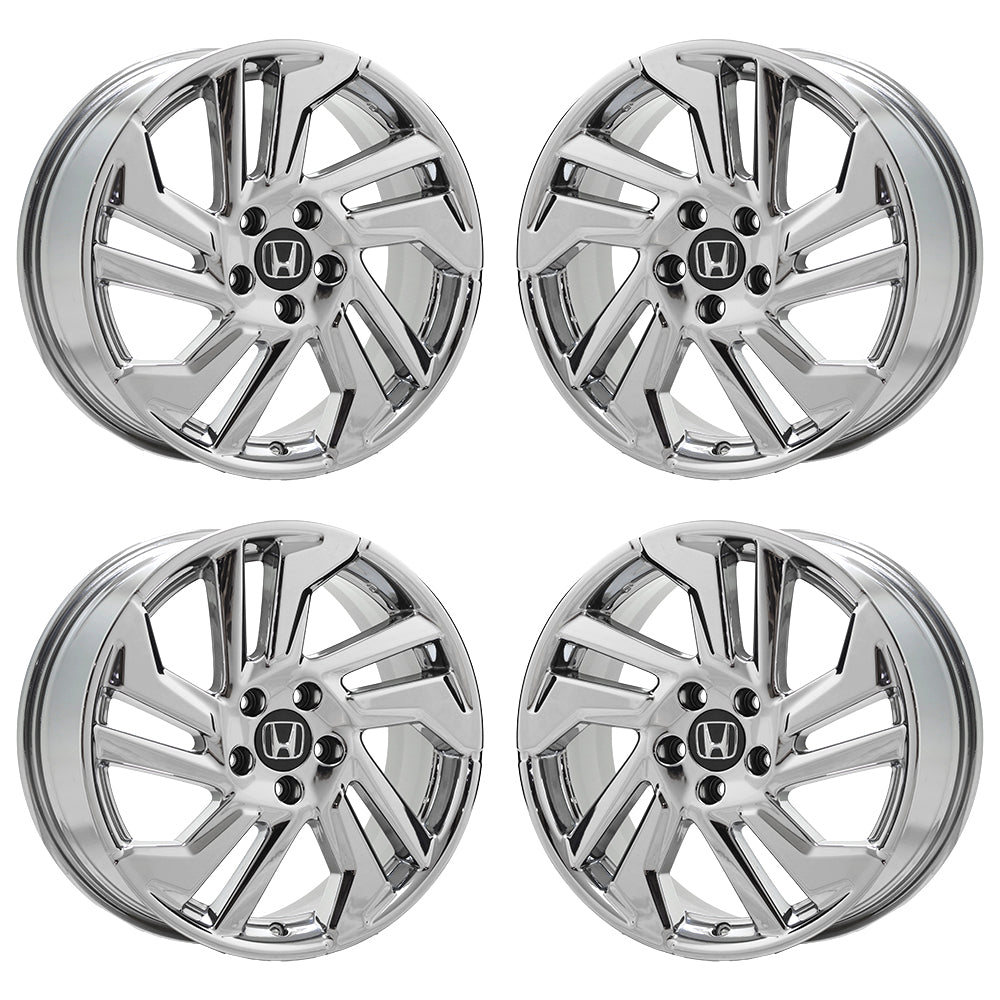 18" Honda HR-V Bright Chrome wheels rims Factory OEM Set 63154