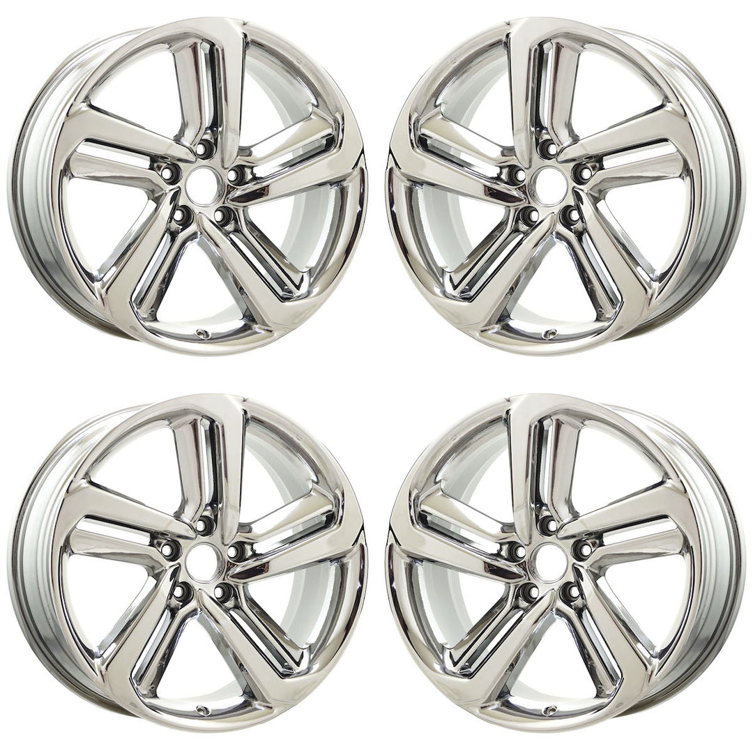 Honda Premium Factory OEM Wheels Rims Stock Replacement Chrome Black ...