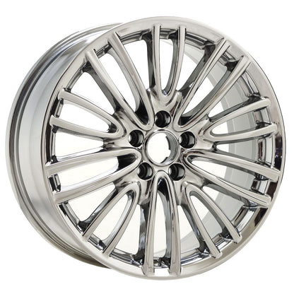 18" Alfa Romeo Giulia Bright Chrome wheels rims Factory OEM set 58160 EXCHANGE