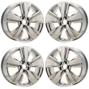19" Nissan Rogue Bright Chrome wheels rims Factory OEM set 62829 EXCHANGE