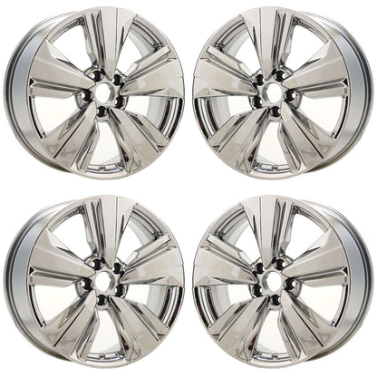 19" Nissan Rogue Bright Chrome wheels rims Factory OEM set 62829