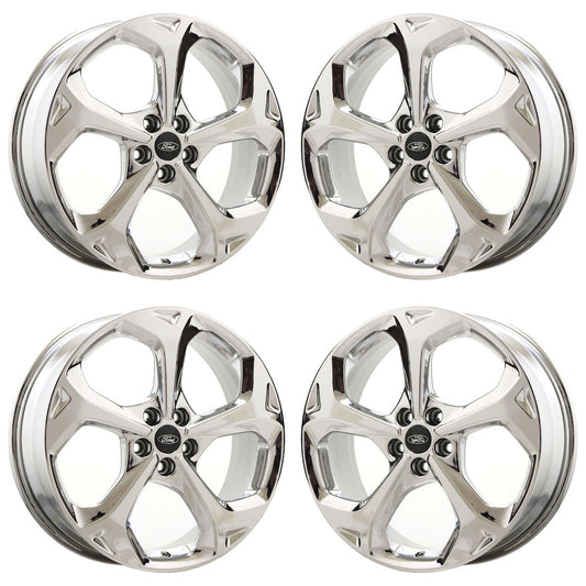 19" Ford Escape / Lincoln MKC Bright Chrome wheels rims Factory OEM 10467