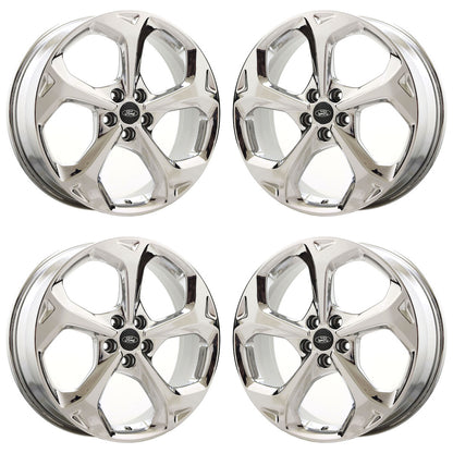 19" Ford Escape / Lincoln MKC Bright Chrome wheels rims Factory OEM 10467