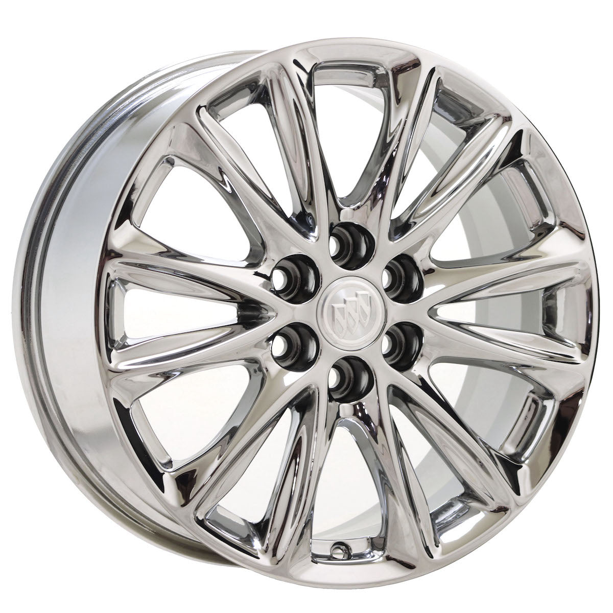 18" Buick Enclave Bright Chrome wheels rims Factory OEM set 14068 EXCHANGE