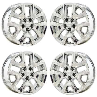 17" Jeep Compass Bright Chrome wheels rims Factory OEM set 9187