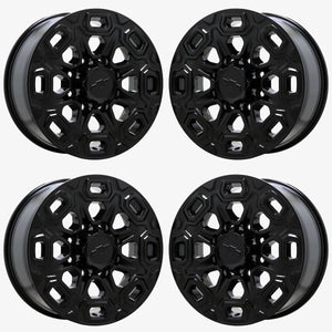 20" Chevrolet Silverado 2500 3500 Gloss Black wheels Factory OEM 5946 EXCHANGE