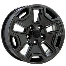 Load image into Gallery viewer, 17&quot; Jeep Wrangler Black Chrome wheels rims Factory OEM Set5 9118

