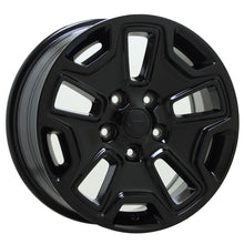 Load image into Gallery viewer, EXCHANGE 17&quot; Jeep Wrangler Gloss Black wheels rims Factory OEM Set5 9118
