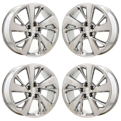 20" Buick Envision Bright Chrome wheels rims Factory OEM set 4161 EXCHANGE