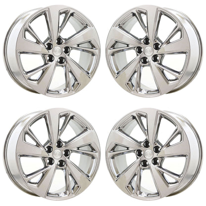 20" Buick Envision Bright Chrome wheels rims Factory OEM set 4161 EXCHANGE