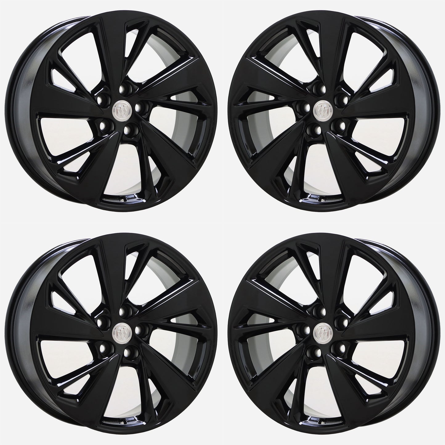 20" Buick Envision Gloss Black wheels rims Factory OEM set 4161 EXCHANGE
