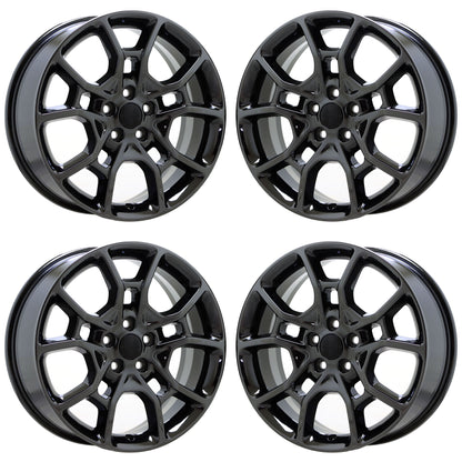 19" Dodge Charger Challenger Black Chrome wheels rims Factory OEM 2544 EXCHANGE