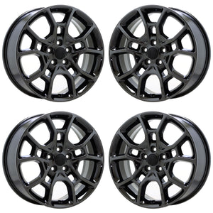 19" Dodge Charger Challenger Black Chrome wheels rims Factory OEM 2544 EXCHANGE