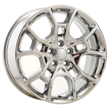 19" Dodge Charger Challenger Bright Chrome wheels rims Factory OEM set 2544