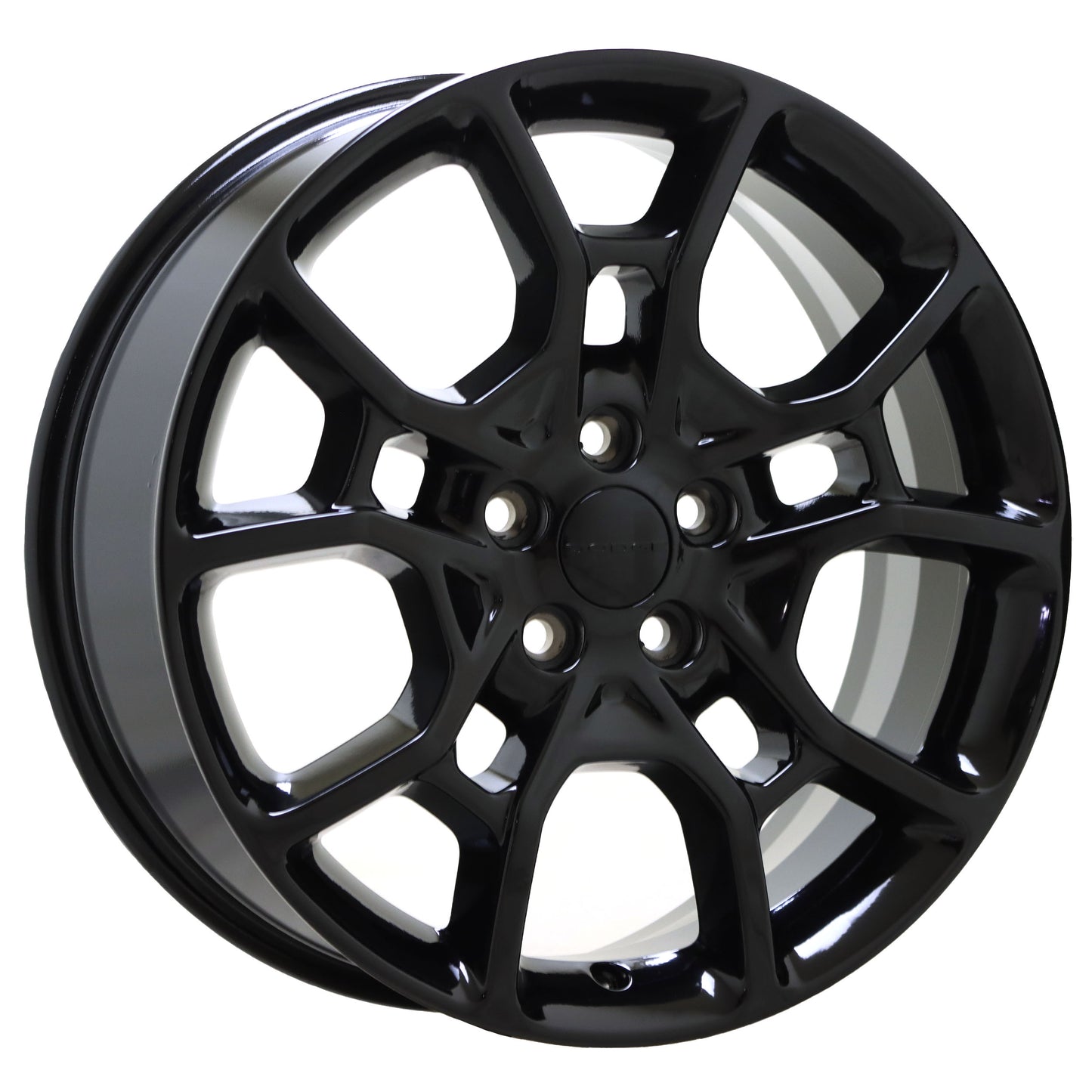 19" Dodge Charger Challenger Gloss Black wheels rims Factory OEM set 2544