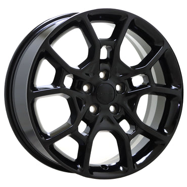 19" Dodge Charger Challenger Gloss Black wheels rims Factory OEM set 2544