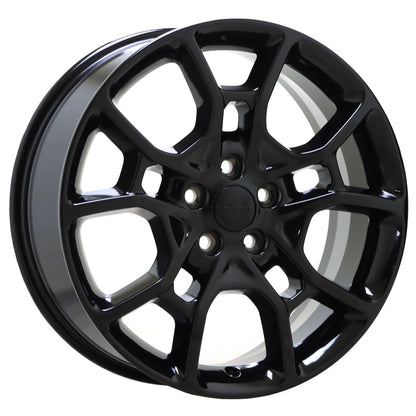 19" Dodge Charger Challenger Gloss Black wheels rims Factory OEM set 2544