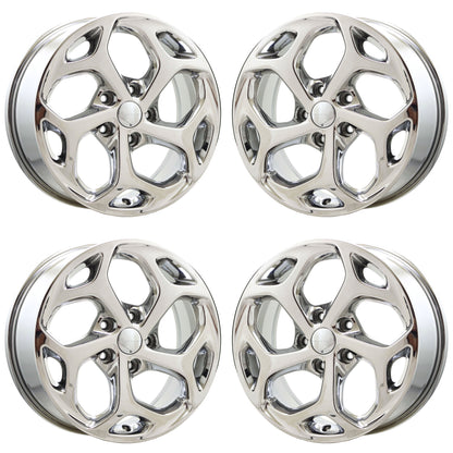 18" Chrysler Pacifica Bright Chrome wheels rims Factory OEM set 2017 EXCHANGE