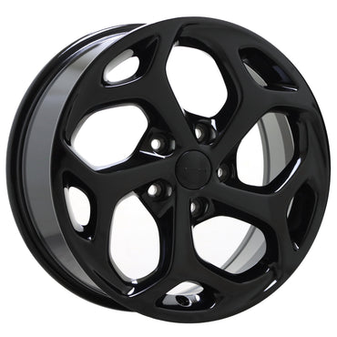 18" Chrysler Pacifica Gloss Black wheels rims Factory OEM set 2017