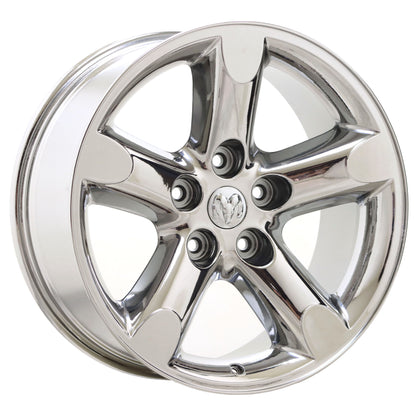 20" Dodge Ram 1500 Truck Bright Chrome wheels rims Factory OEM set 2267