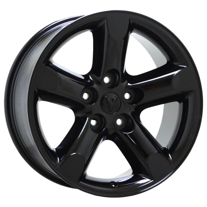 20" Dodge Ram 1500 Truck Gloss Black wheels rims Factory OEM set 2267 EXCHANGE