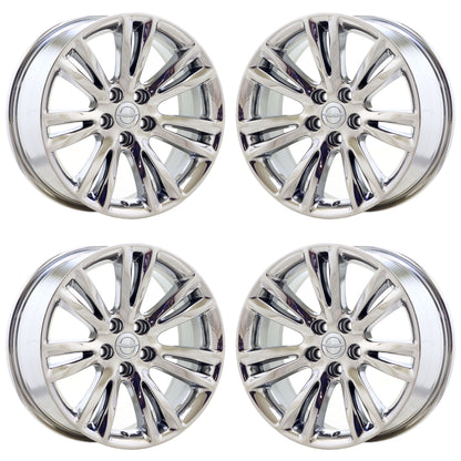 18" Chrysler 300 RWD Bright Chrome wheels rims Factory OEM set 2536 EXCHANGE