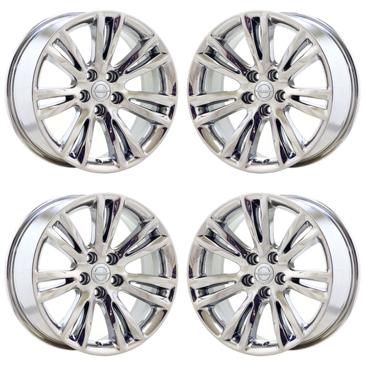 18" Chrysler 300 RWD Bright Chrome wheels rims Factory OEM set 2536 EXCHANGE