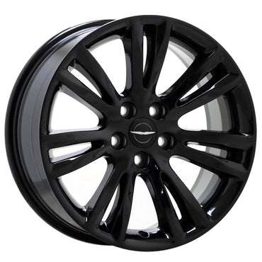 18" Chrysler 300 RWD Gloss Black wheels rims Factory OEM set 2536
