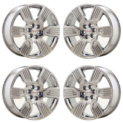 20" GMC Acadia Bright Chrome wheels rims Factory GM set 5952
