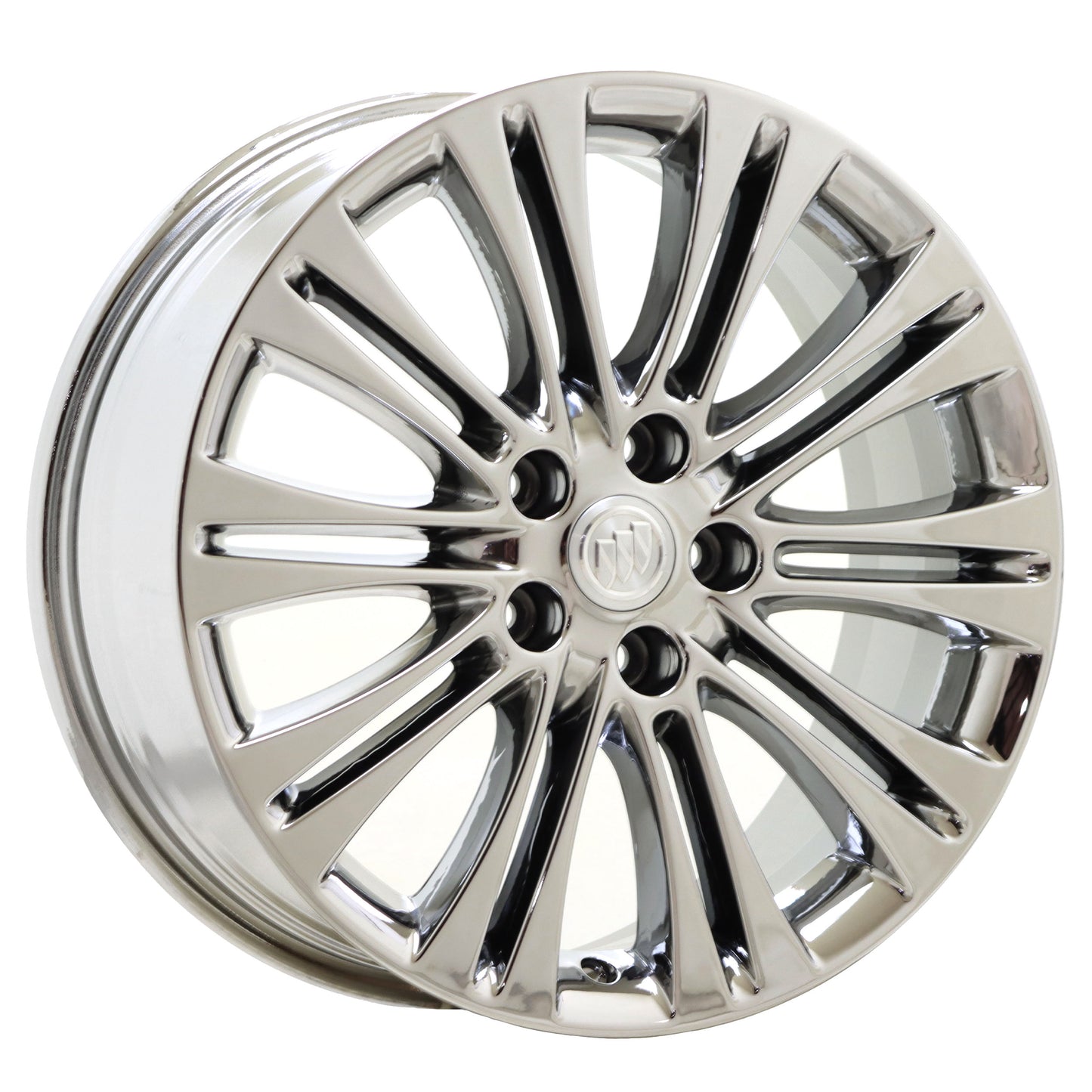 18" Buick Verano Bright Chrome wheels rims Factory OEM set 4112