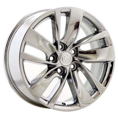 18" Buick Regal Bright Chrome wheels rims Factory OEM set 4119